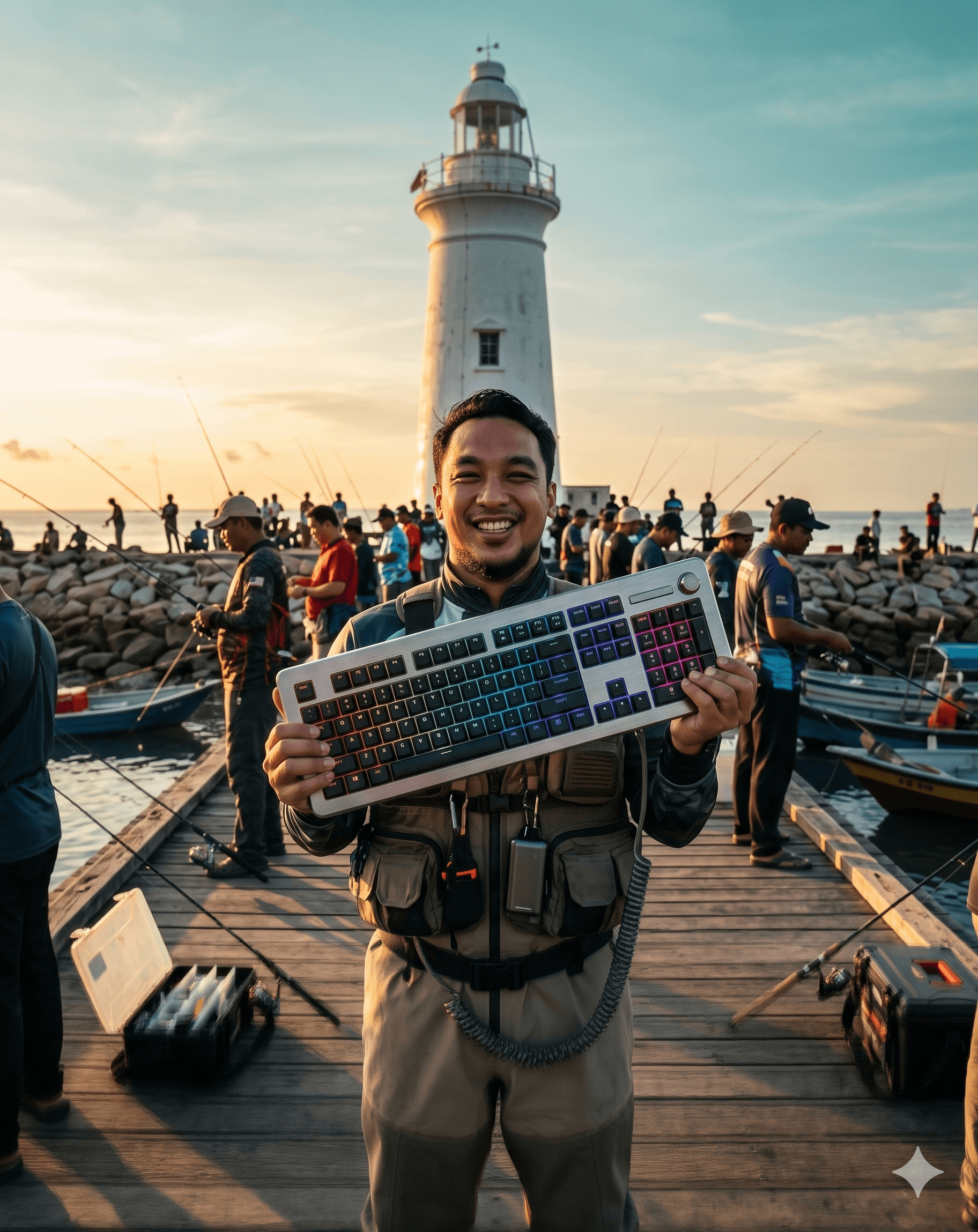 About Bentara — founder fishing photo